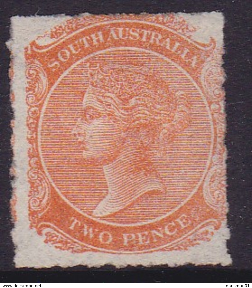 South Australia 1868 Rouletted SG 153 Mint Hinged - Ungebraucht