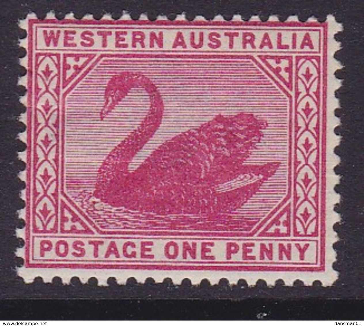 Western Australia 1898 P.14 SG 112 Mint Hinged - Mint Stamps