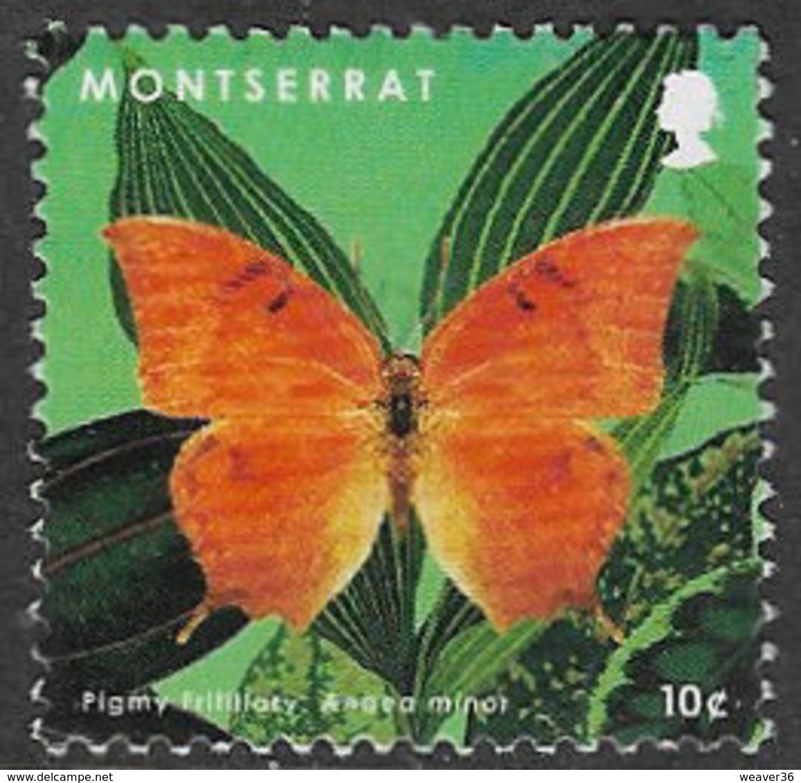 Montserrat 2012 Definitive 10c Good/fine Used [38/31704/ND] - Montserrat