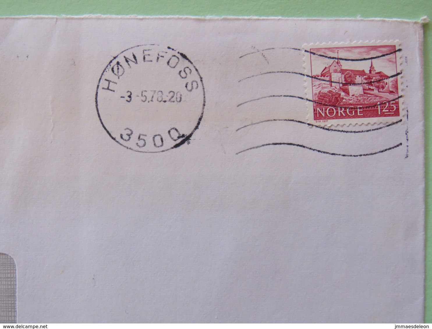 Norway 1978 Cover From Honefoss - Church - Lettres & Documents