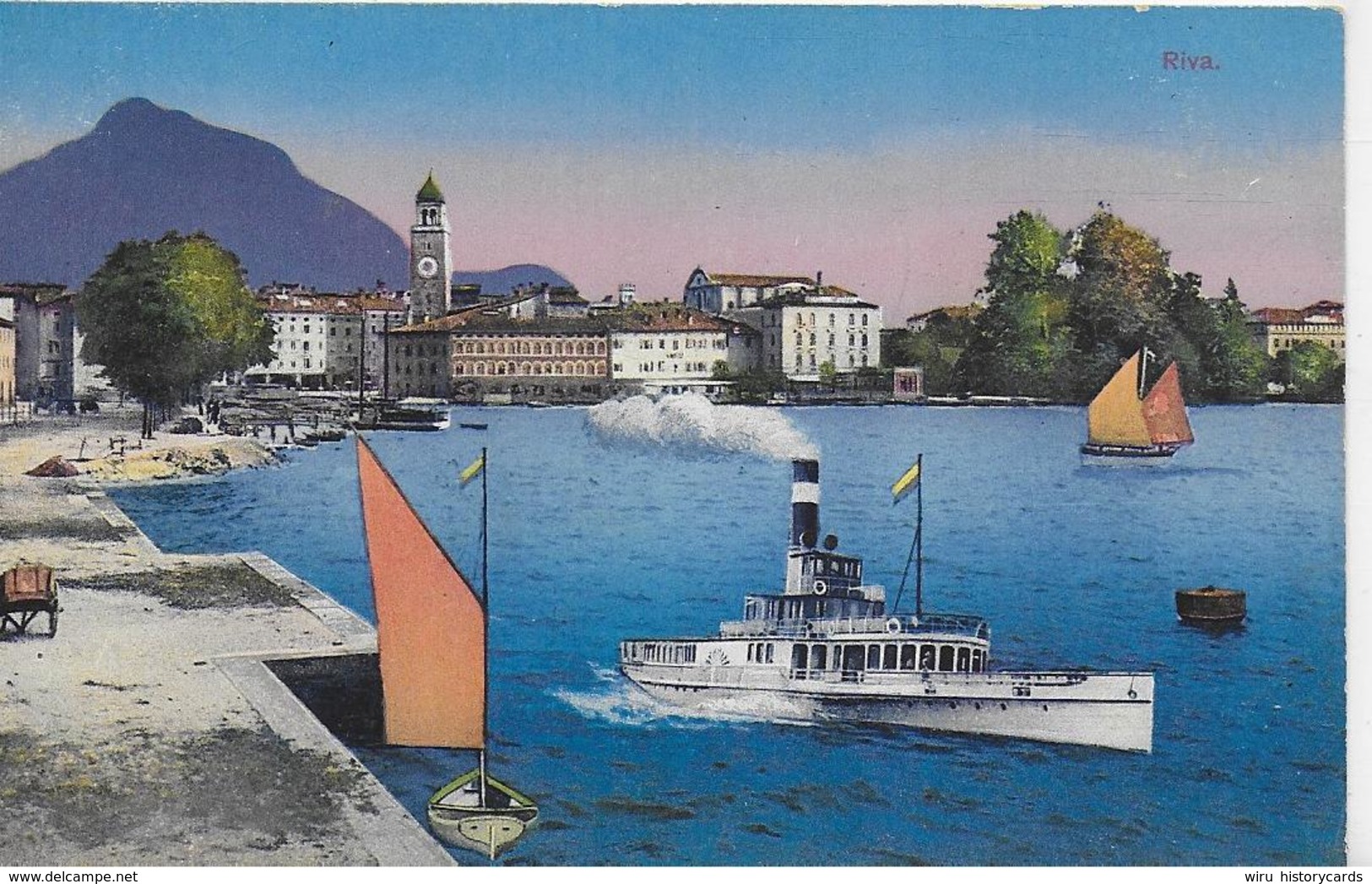 AKL 0100  Riva Del Garda - Verlag Kapper Um 1910-20 - Trento