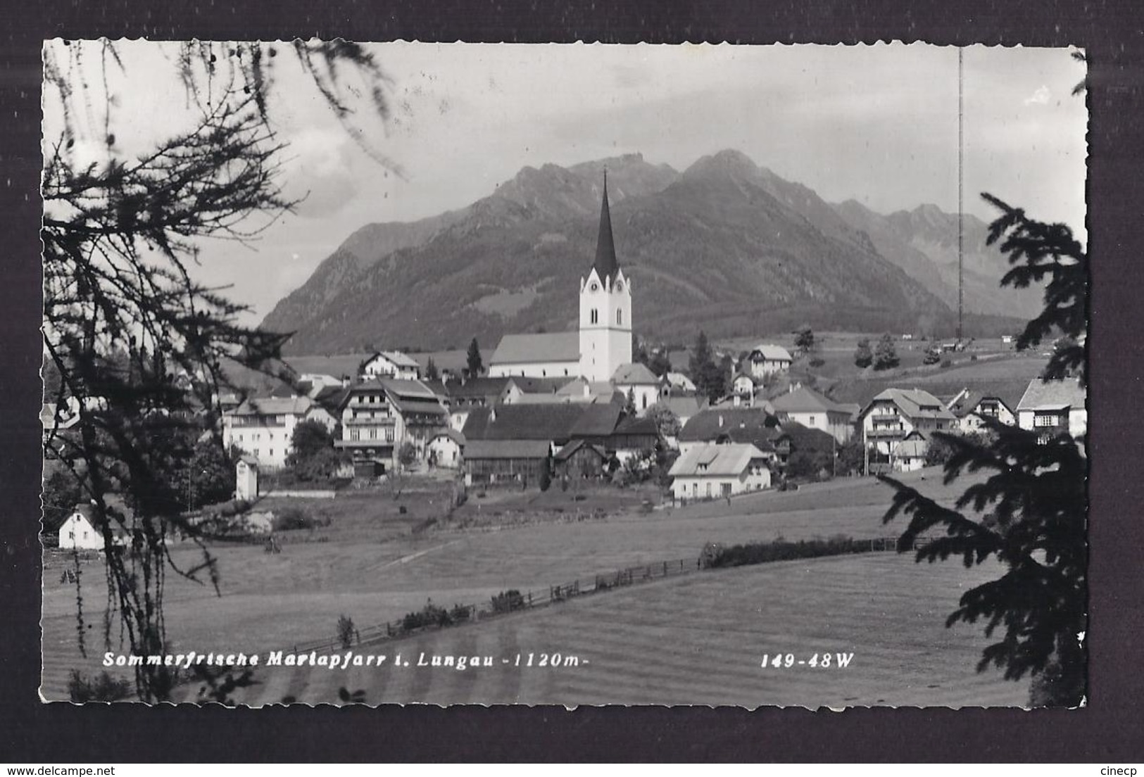 CPSM AUTRICHE - MARIAPFARR - Sommerfrische Mariapfarr I. Lungau - Très Jolie Vue Générale Du Village Détails Maisons - Mariapfarr