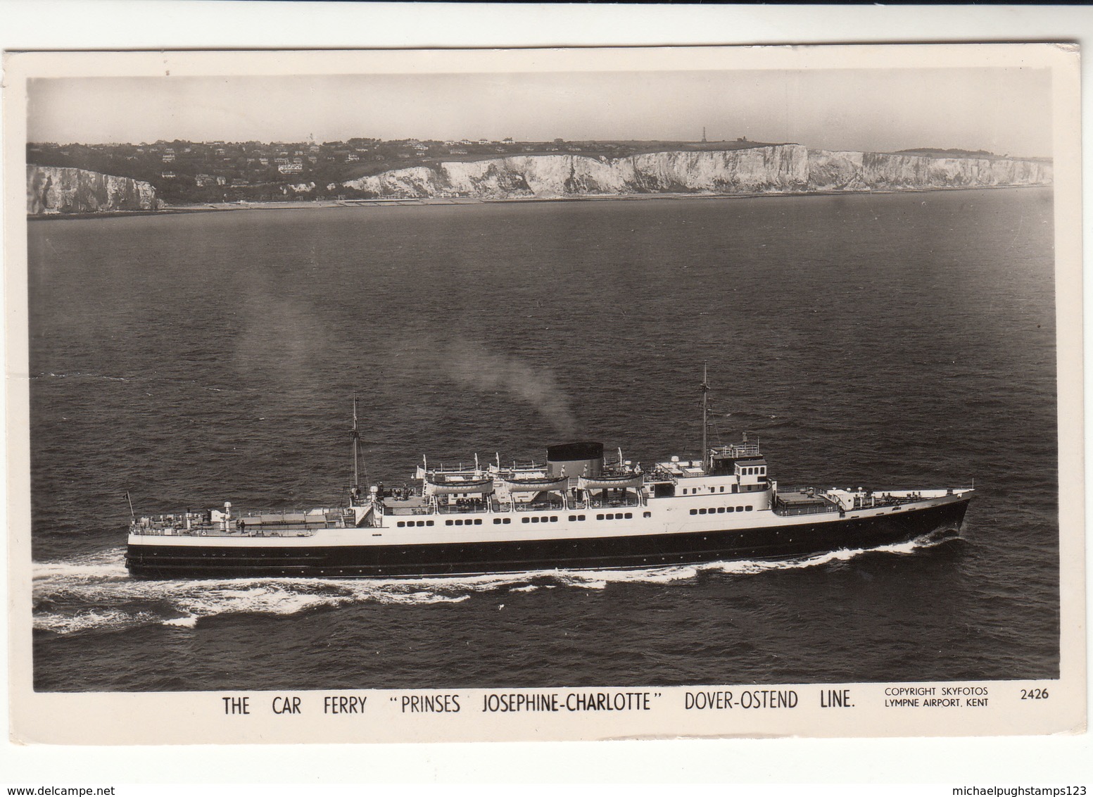 Belgium / Ship Postcards / Ostend - Dover Ferries - Other & Unclassified