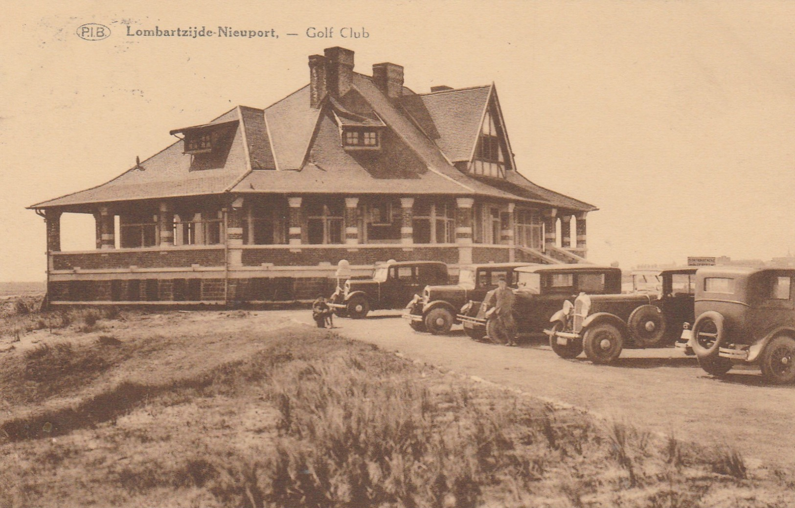 Lombartzijde - Nieuport , Golf Club , ( Auto ,automobile ) - Nieuwpoort