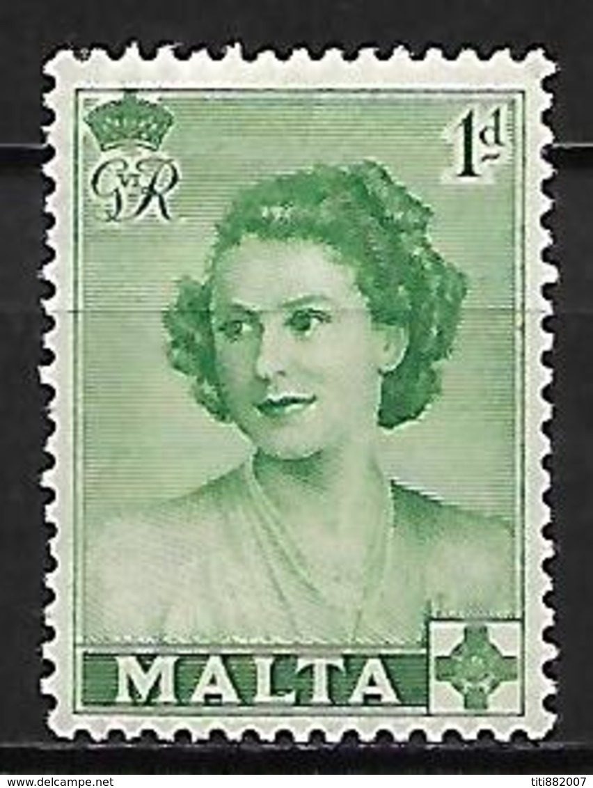 MALTE    -   1950 .   Y&T N° 222 * - Malte (...-1964)
