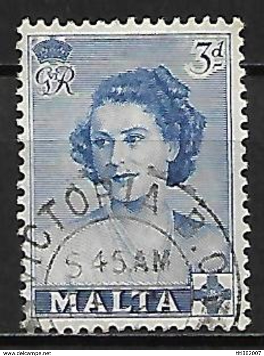 MALTE    -   1950 .   Y&T N° 223 Oblitéré - Malta (...-1964)