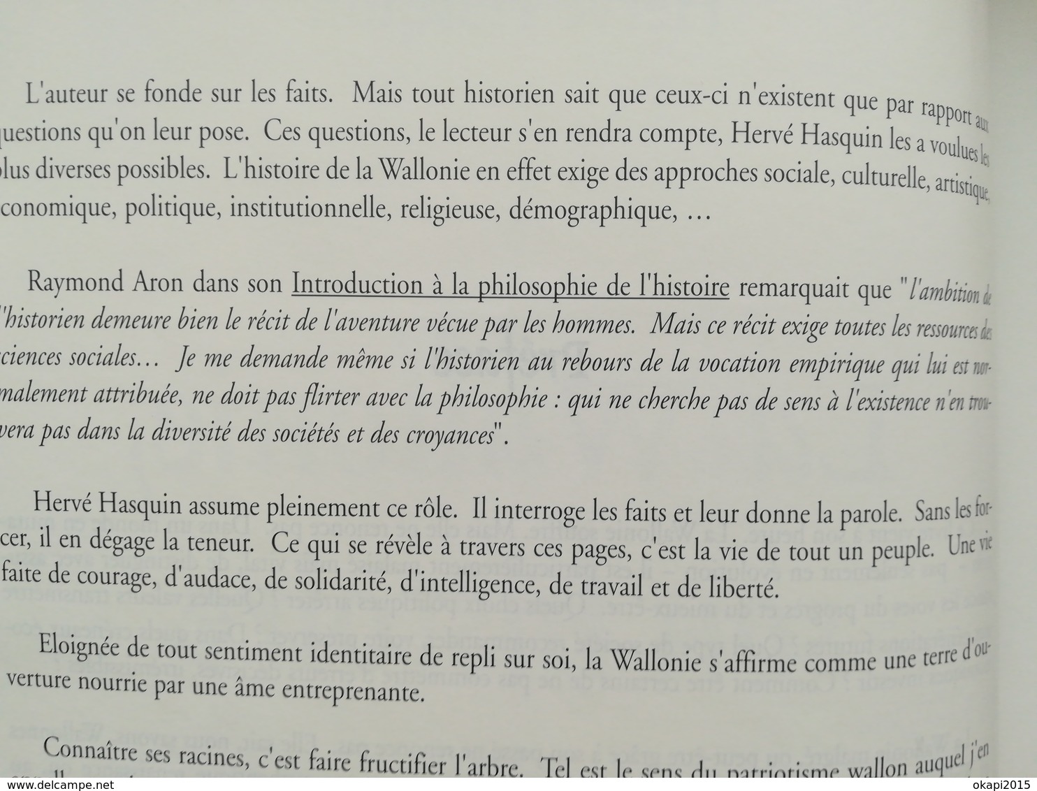 LA WALLONIE SON HISTOIRE PAR HERVÉ HASQUIN LIVRE RÉGIONALISME BELGIQUE WALLONIE