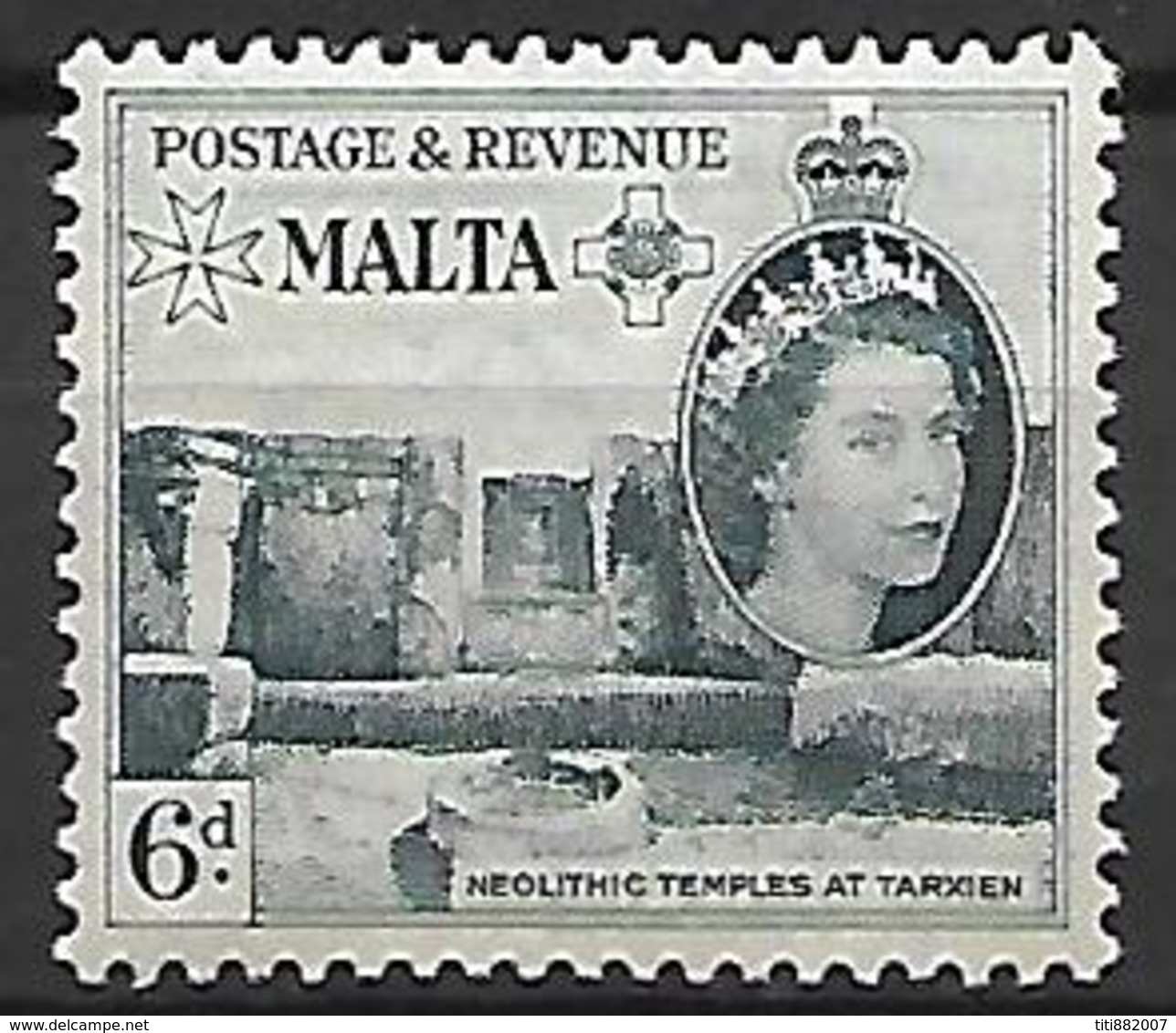 MALTE    -   1956 .   Y&T N° 247 *. - Malte (...-1964)