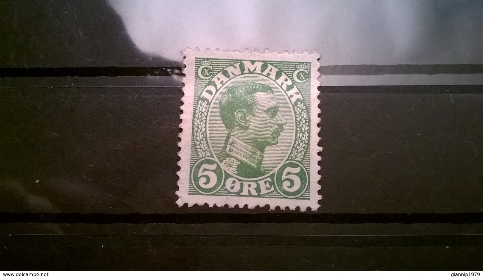 FRANCOBOLLI STAMPS DANIMARCA DANMARK 1913 RE FEDERICO VIII - Usati