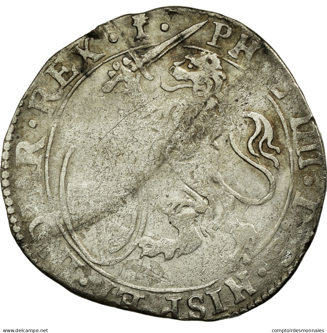 Monnaie, Pays-Bas Espagnols, Philippe IV, Escalin, 1623, Bois-Le-Duc, TB - Autres & Non Classés