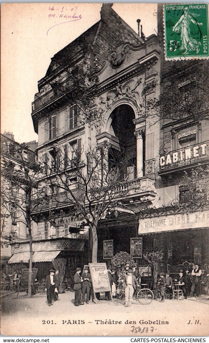 75013 PARIS - Théatre Des Gobelins - Arrondissement: 13