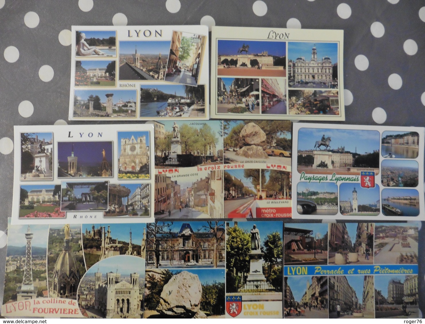 LOT  DE  96 CARTES  POSTALES  NEUVES  DE  LYON - 5 - 99 Cartes