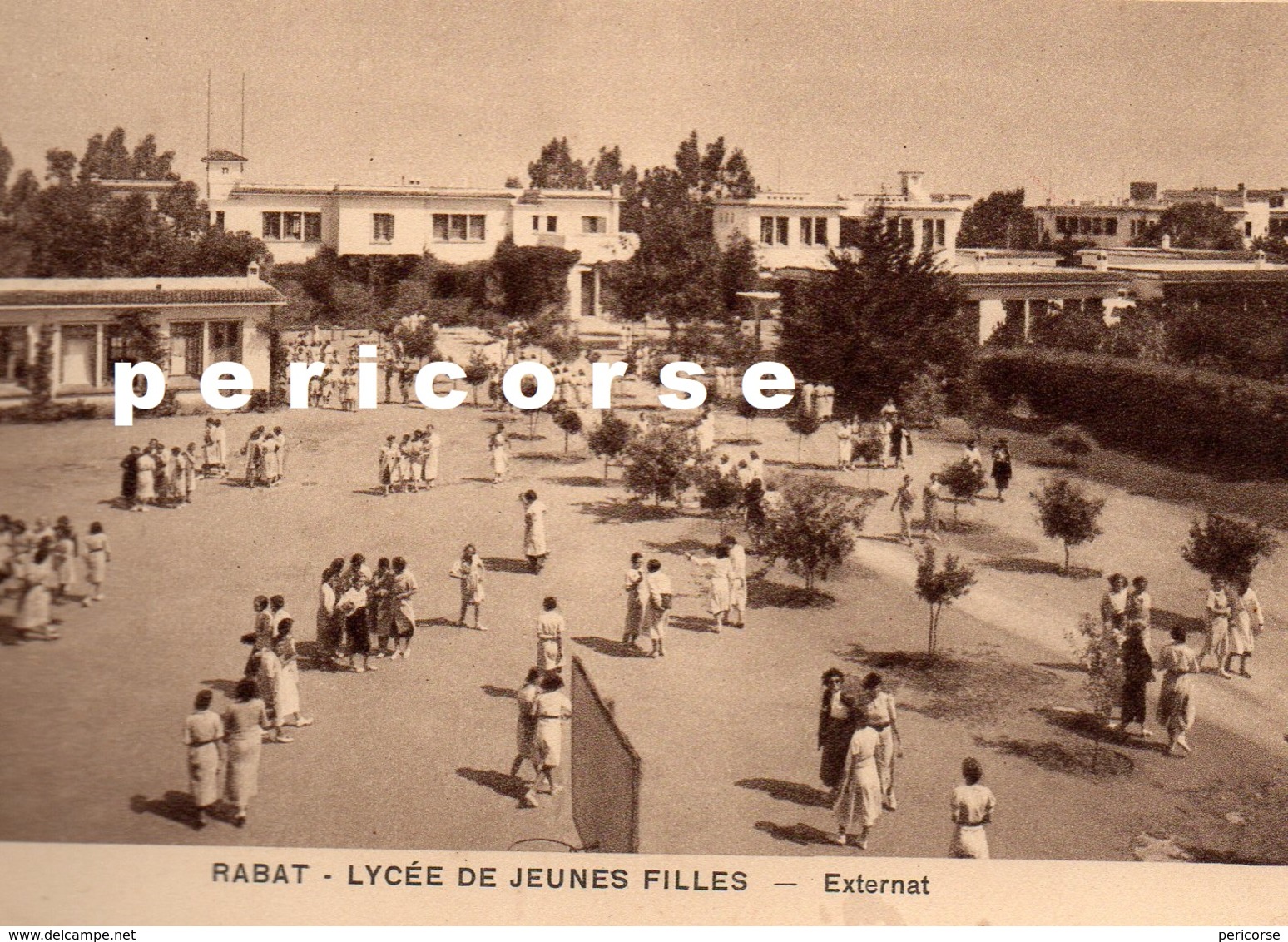 Rabat  Lycée De Jeunes Filles  Carnet De 12 Cartes - Rabat