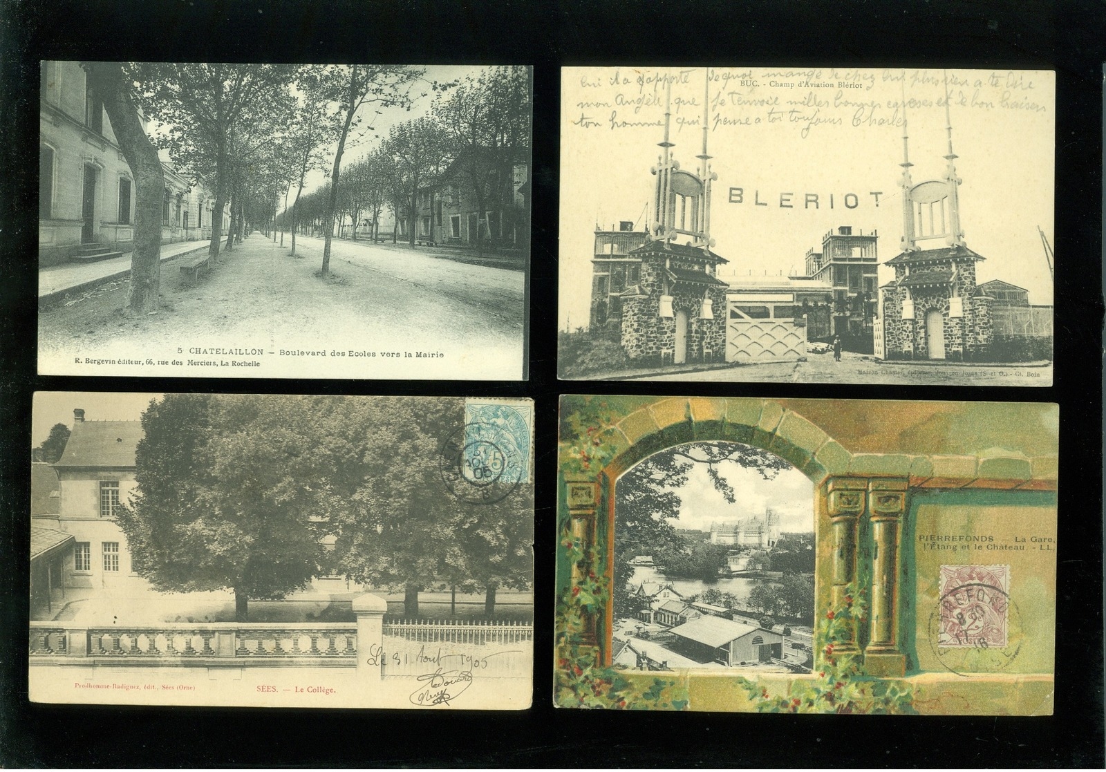 Beau lot de 60 cartes postales de France        Mooi lot van 60 postkaarten van Frankrijk  - 60 scans