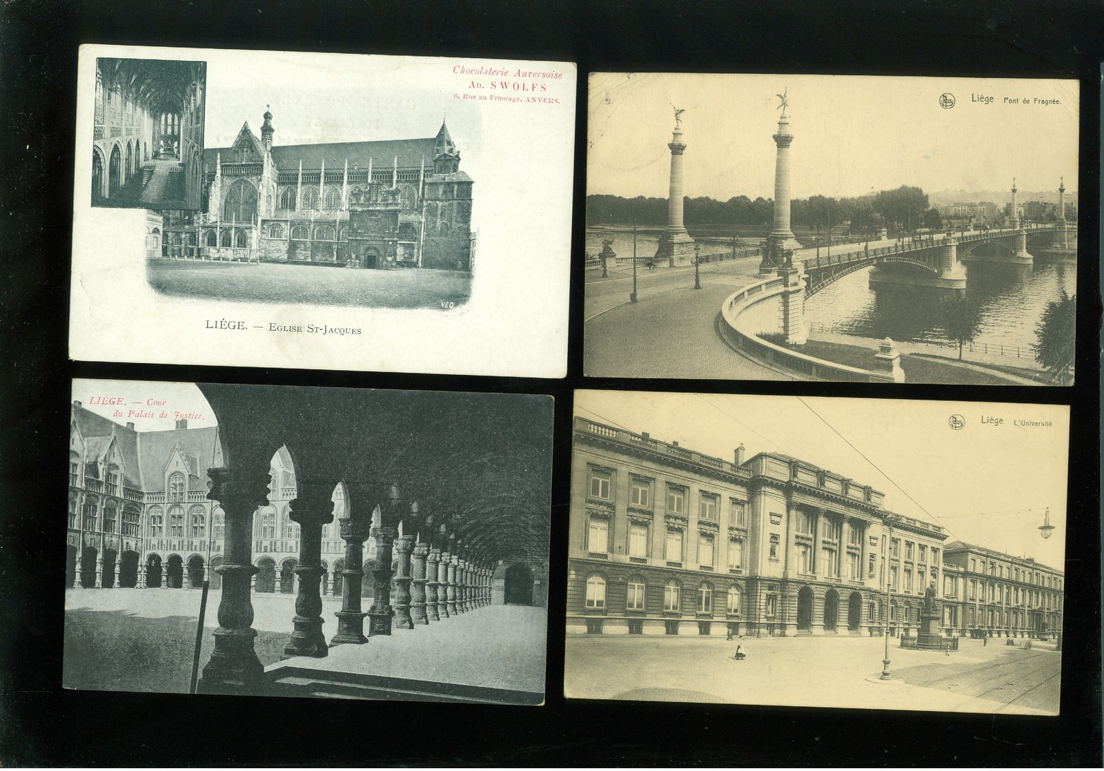 Lot de 60 cartes postales de Belgique  Liège      Lot van 60 postkaarten van België  Luik - 60 scans