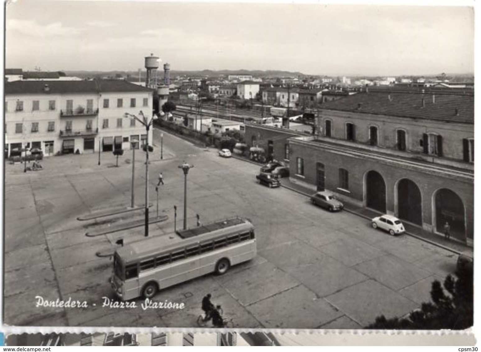 CP Italie - PONTEDERA, Piazza Stazione, Place De La Gare FS - Pisa