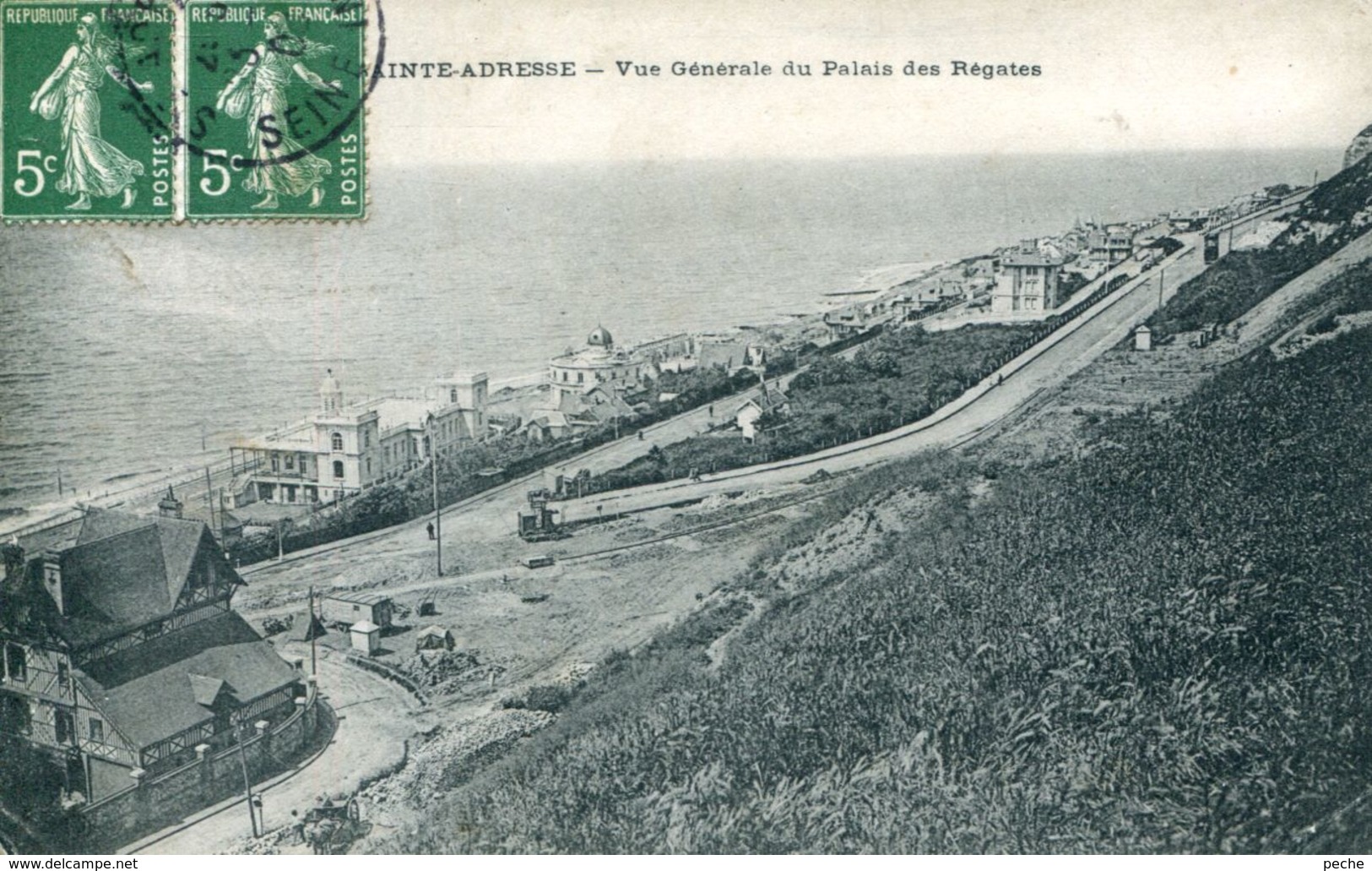 N°67802 -cpa Sainte Adresse -ve Générale Du Palais Des Régates- - Sainte Adresse