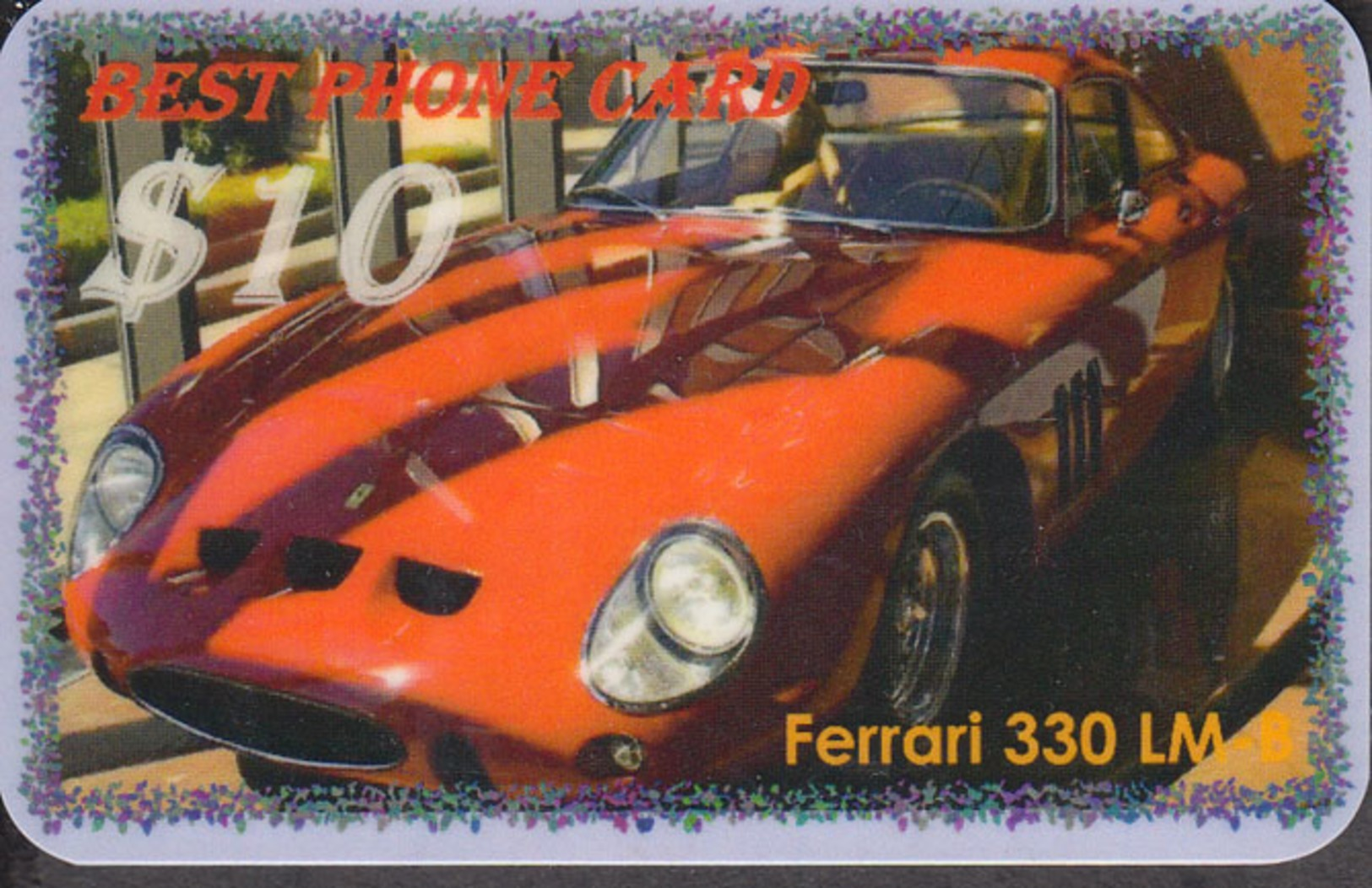 FERRARI - VERY INTERESTING   - 1 Card  RARE!!! - Cars