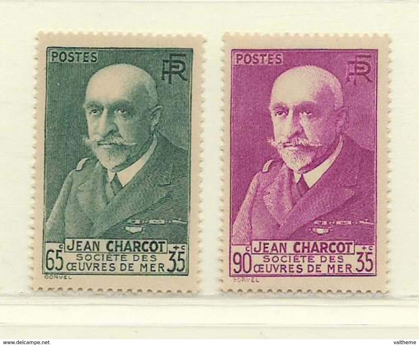 FRANCE  ( F31 - 390 )  1938  N° YVERT ET TELLIER  N° 377/377A  N** - Neufs