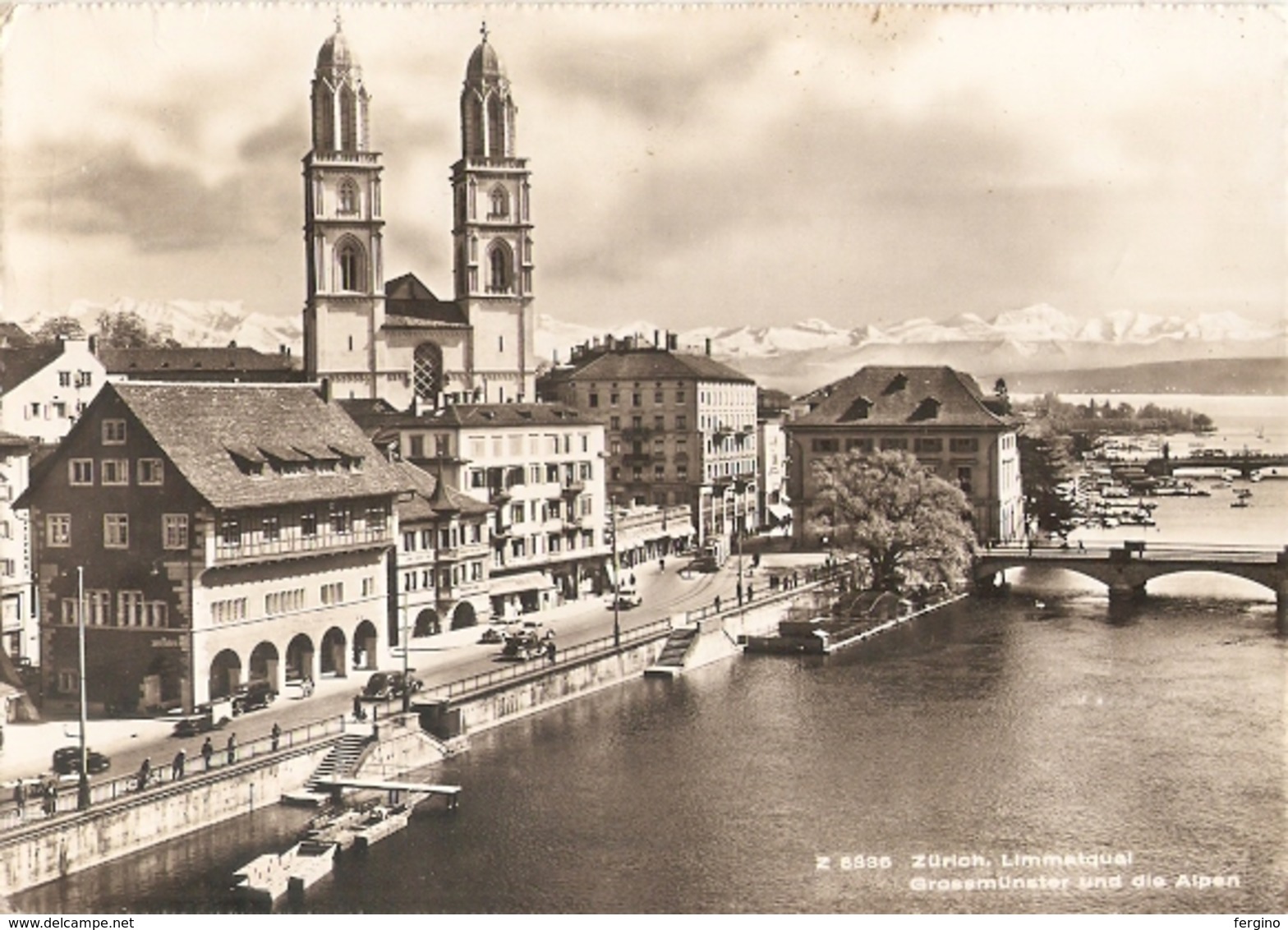 09/FG/18 - SVIZZERA - ZURICH - Panorama - Zürich