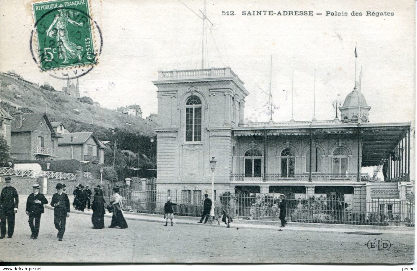 N°67820 -cpa Sainte Adresse -le Palais Des Régates- - Sainte Adresse