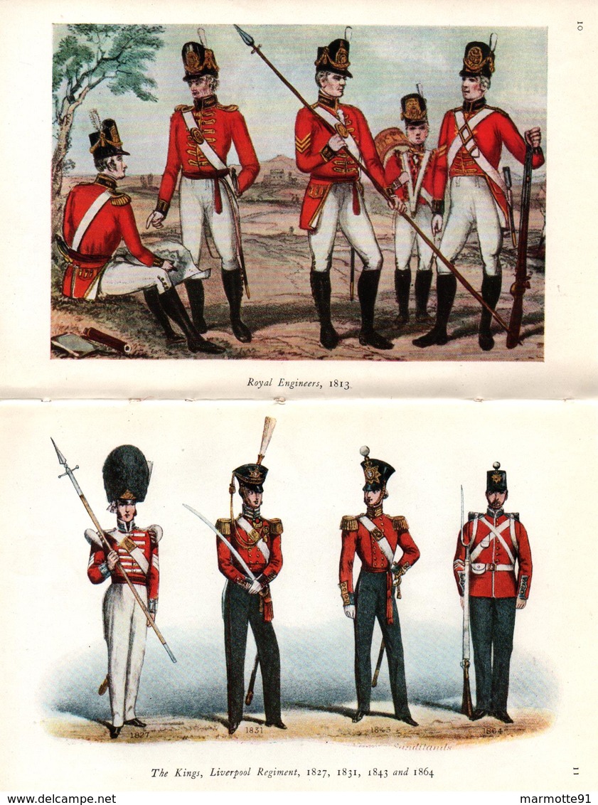 BRITISH MILITARY UNIFORMS UNIFORME ARMEE BRITANNIQUE GUIDE COLLECTION - Englisch