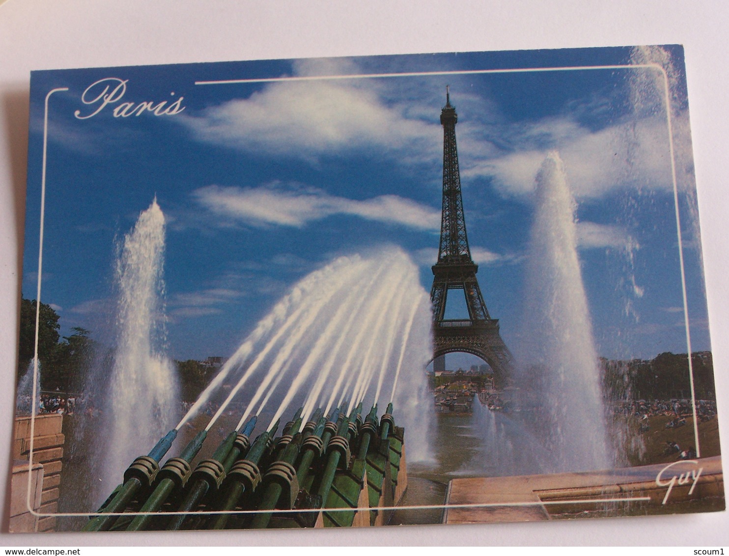 lot A de 36 cartes de la TOUR EIFFEL  toutes scanees