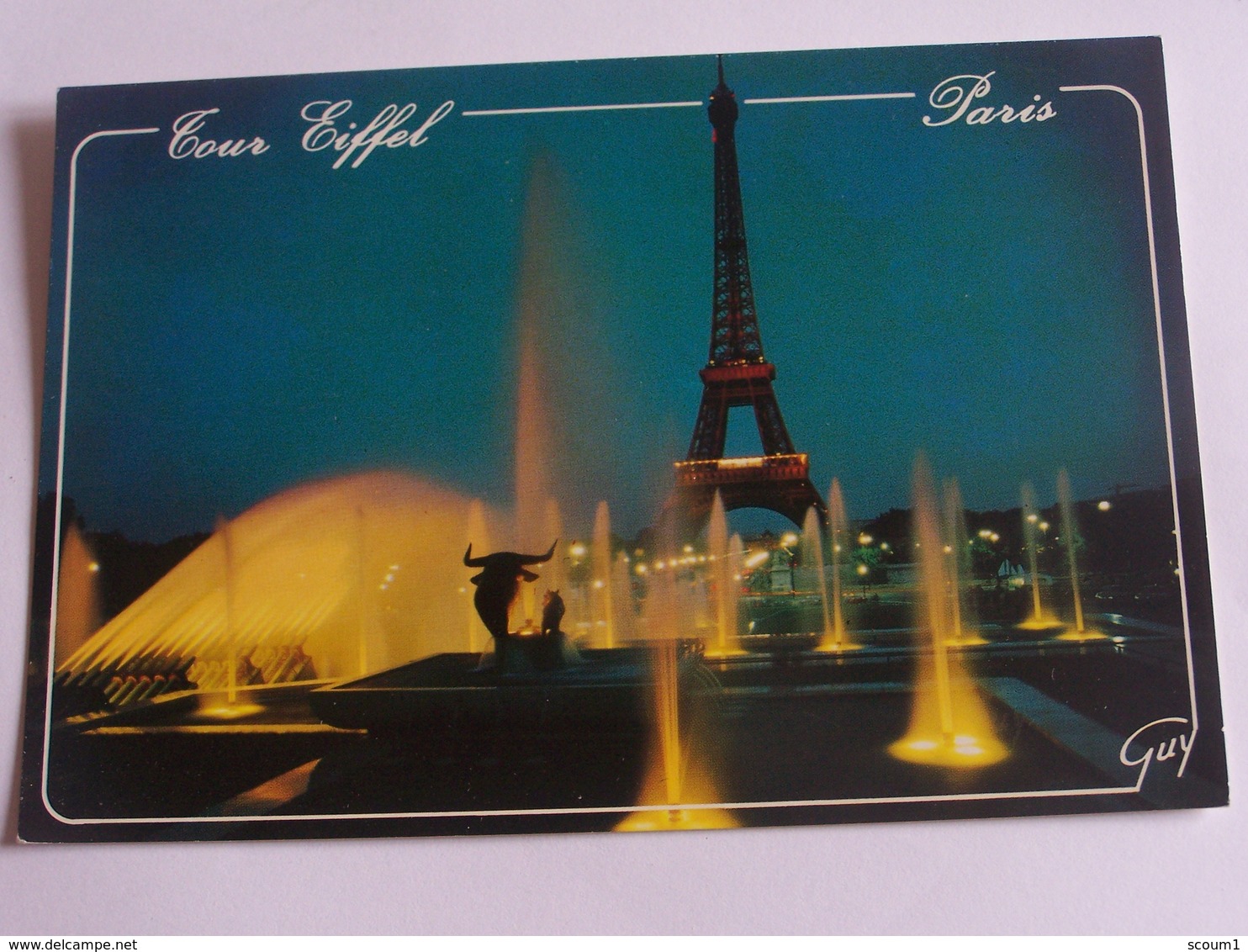 lot A de 36 cartes de la TOUR EIFFEL  toutes scanees