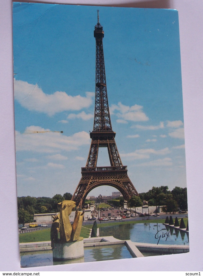 lot A de 36 cartes de la TOUR EIFFEL  toutes scanees