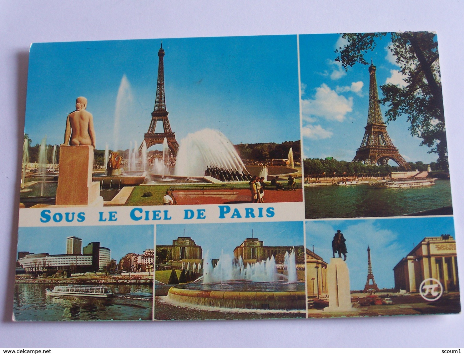 lot A de 36 cartes de la TOUR EIFFEL  toutes scanees