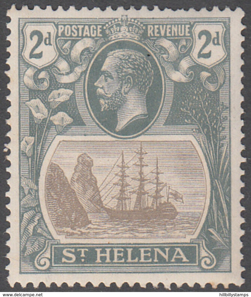 ST. HELENA    SCOTT NO.  82    MINT HINGED     YEAR  1922 - Autres & Non Classés