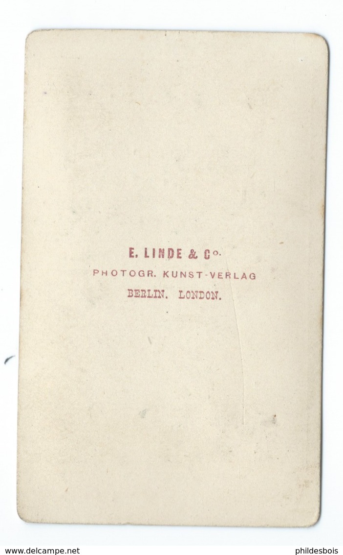 PHOTO ORIGINALE Véritable FIN XIXeme  E.LINDE&CO  PLANTE RUBUS ODORATUS - Anciennes (Av. 1900)