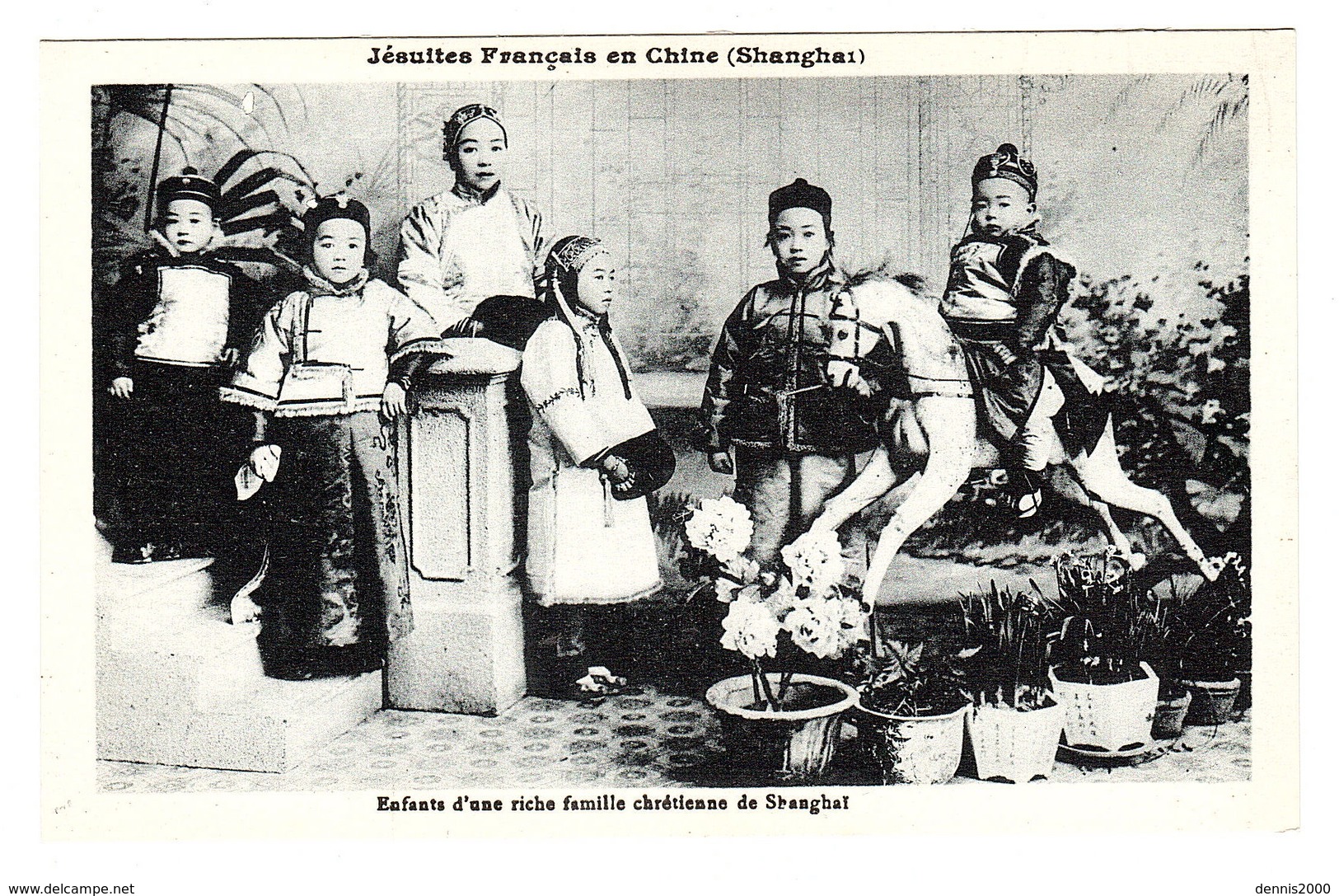 CHINE - SHANGHAÏ - Jésuites Français En Chine - Enfants D' Une Riche Famille Chrétienne De Shanghaï - Chine