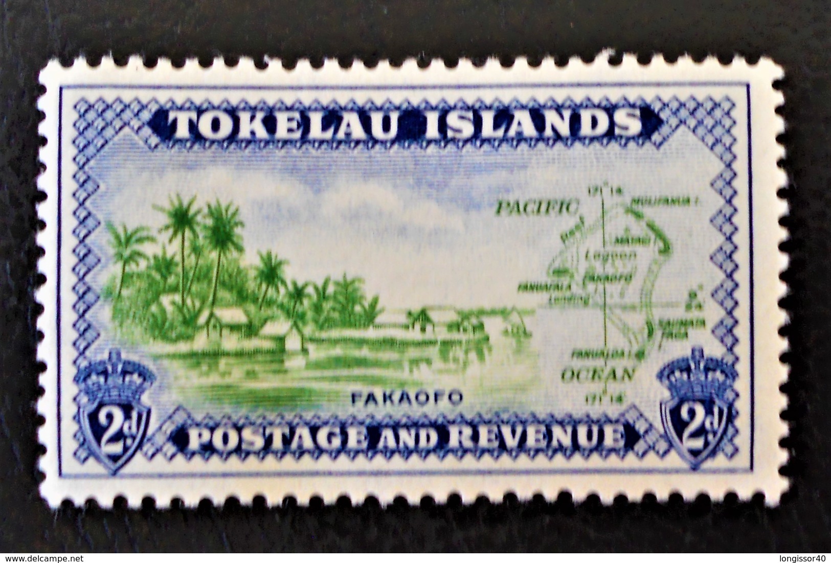 FAKAOFO 1948 - NEUF * - YT 3 - MI 3 - Tokelau