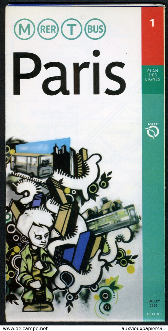 Métro Paris - Paris N° 1 - Complet - Juillet 2005 - Europe