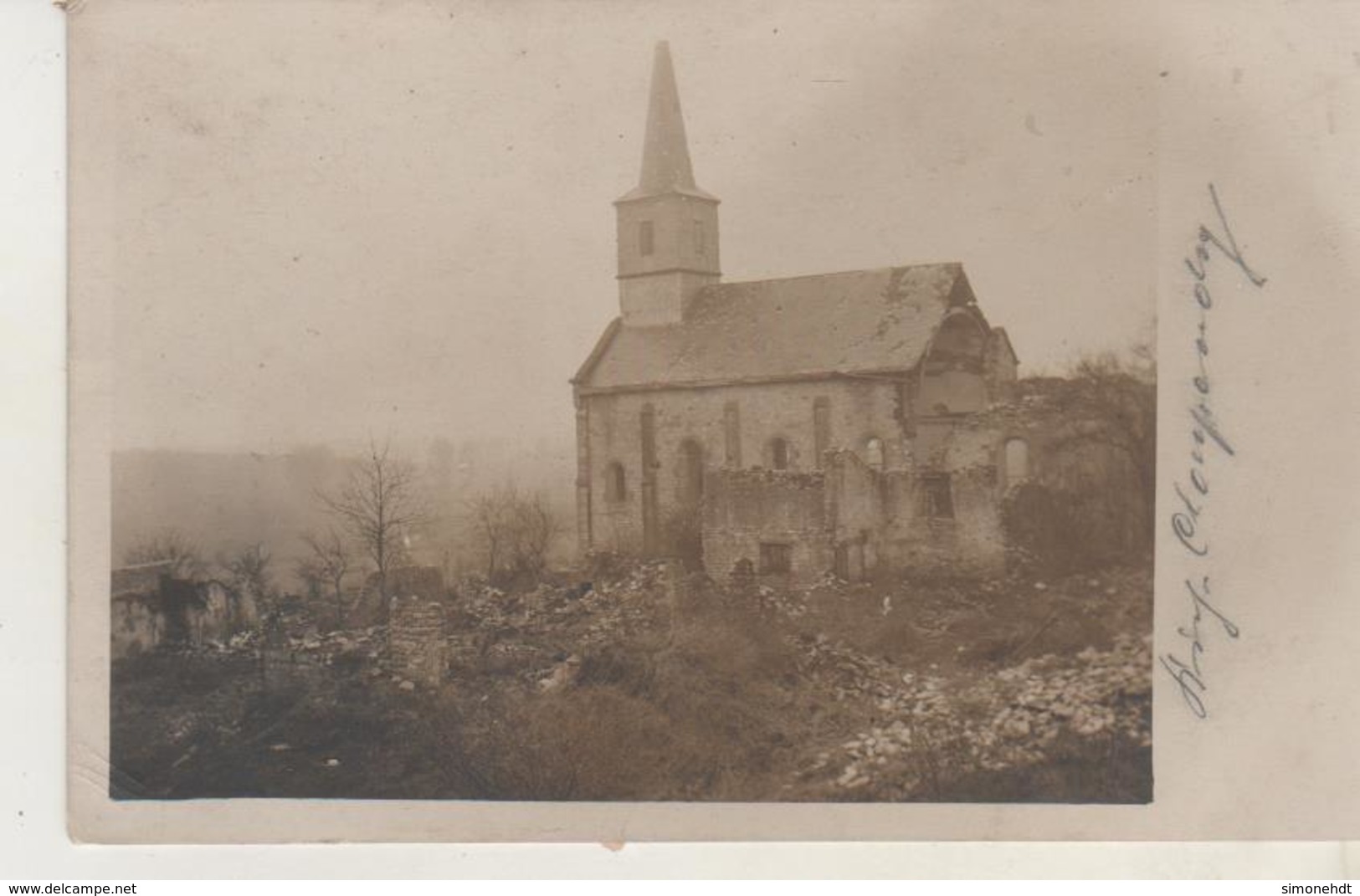 CHARPENTRY - Carte Photo Allemande -  L'Eglise - Autres & Non Classés