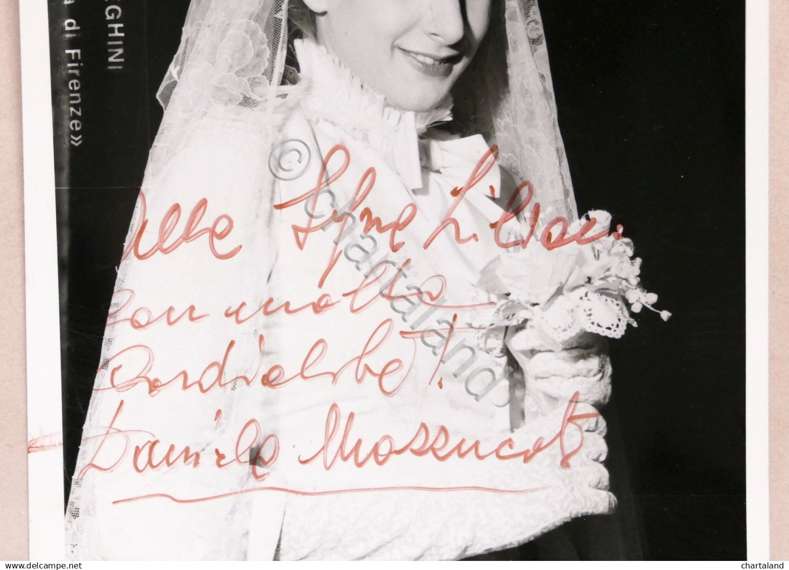 Musica Lirica - Autografo Della Cantante Soprano Daniela Mazzucato - Anni '70 - Altri & Non Classificati