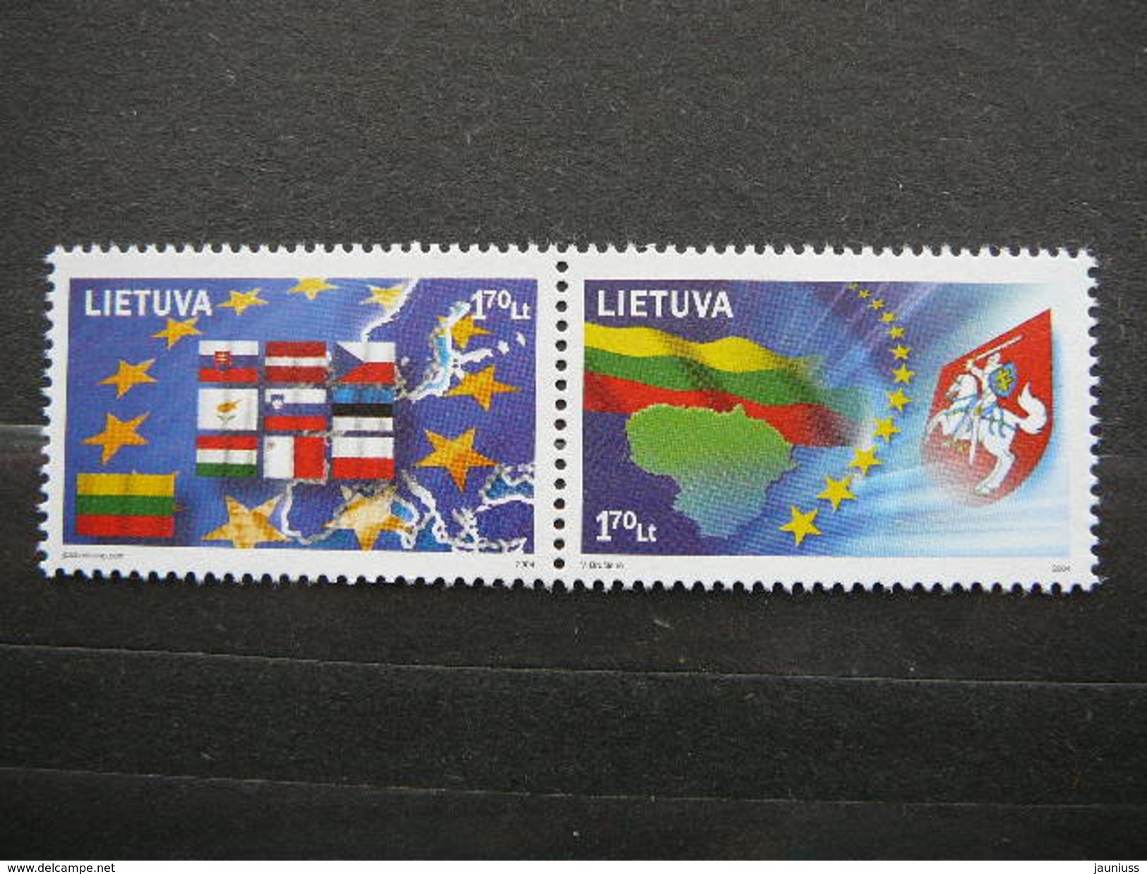 United Europa # Lietuva Litauen Lituanie Litouwen Lithuania # 2004 MNH # Mi. 844/5 - Lithuania