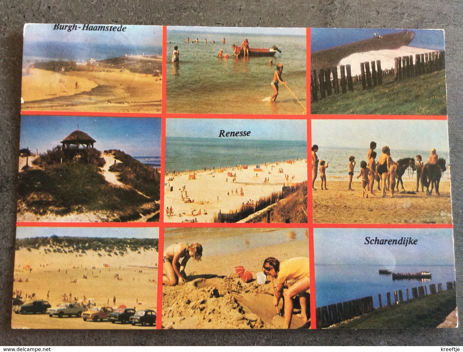 Nederland. Pays-Bas. Holland. Burg-Haamstede. Renesse. Scharendijke - Renesse