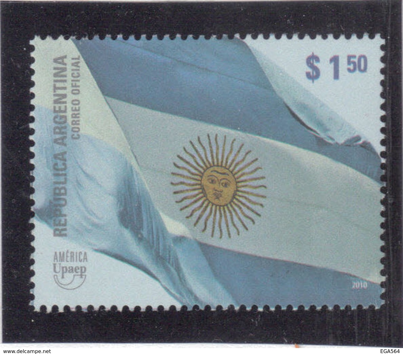 V17 - ARGENTINE - 2835 ** MNH De 2010 - DRAPEAU - Neufs