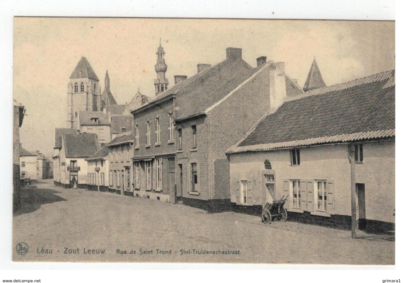 Léau - Zout Leeuw  Rue De Saint Trond - Sint-Truidenschestraat - Zoutleeuw