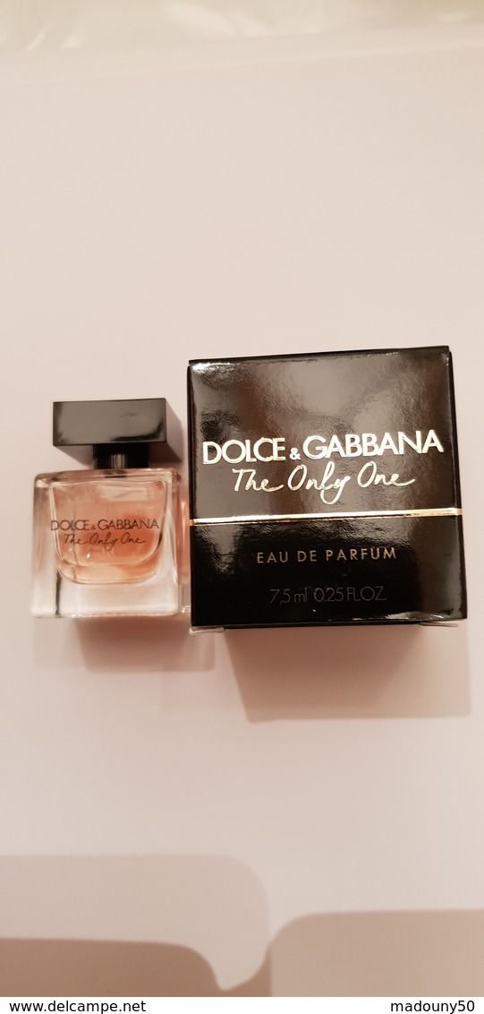 MINIATURE PARFUM DOLCE GABBANA THE ONLY ONE EDP 7,5ml NEUF NOUVEAUTE - Miniatures Womens' Fragrances (in Box)