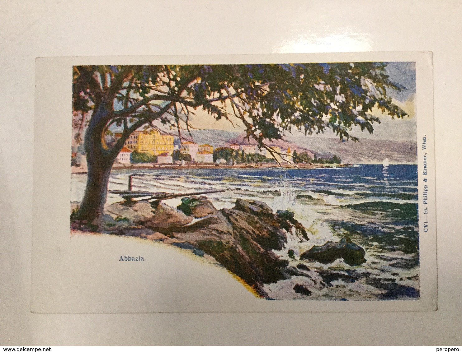 AK  CROATIA  ABBAZIA  LITHO  PRE-1904. - Kroatien