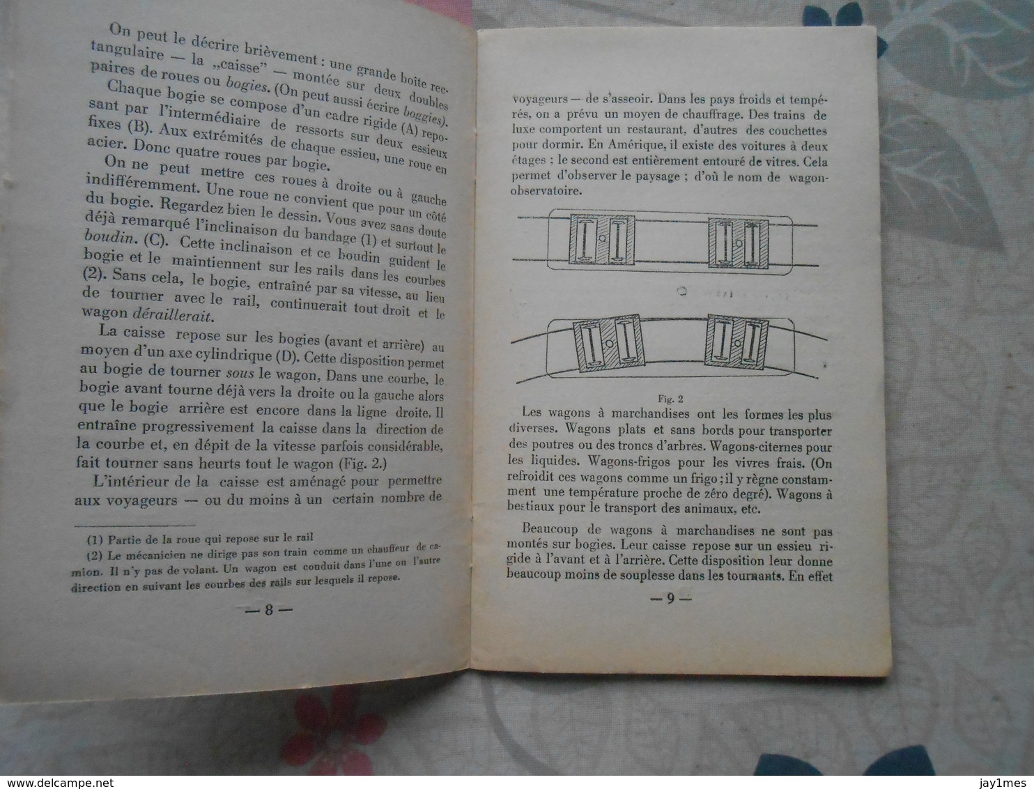 Petit Livret Chemin De Fer Bibliotheque De L'étoile Leverville Congo Belge 1953 - Spoorweg