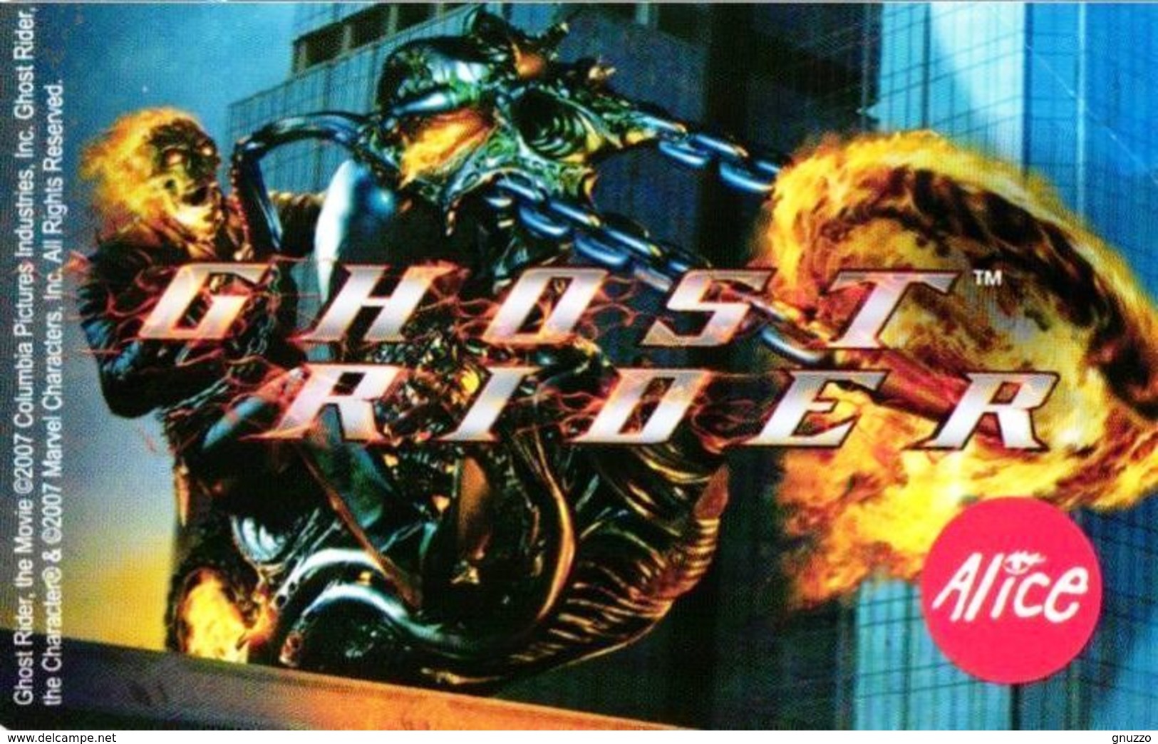 NUOVA-2244- TELECOM ITALIA-GHOST RIDER - Pubbliche Figurate Ordinarie