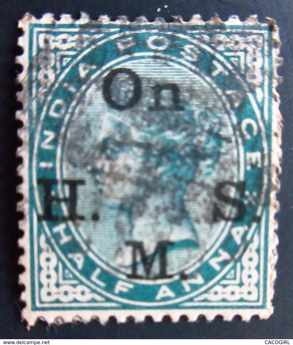 1883 Grande-Bretagne (ex-colonies ) > Inde Yt S30, S31. "On H.M.S." Overprint On Queen Victoria Oblitérés Used - 1882-1901 Empire
