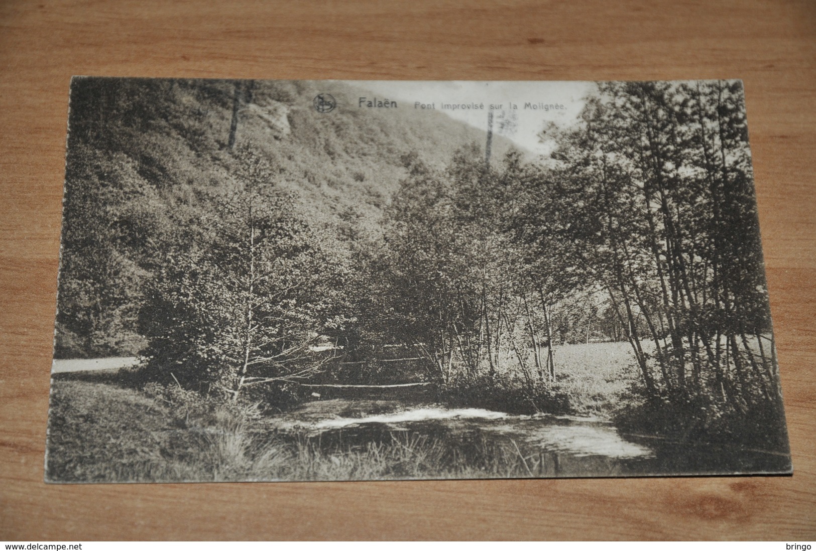 6623- FALAEN, PONT IMPROVISE SUR LA MOLIGNEE - 1928 - Onhaye