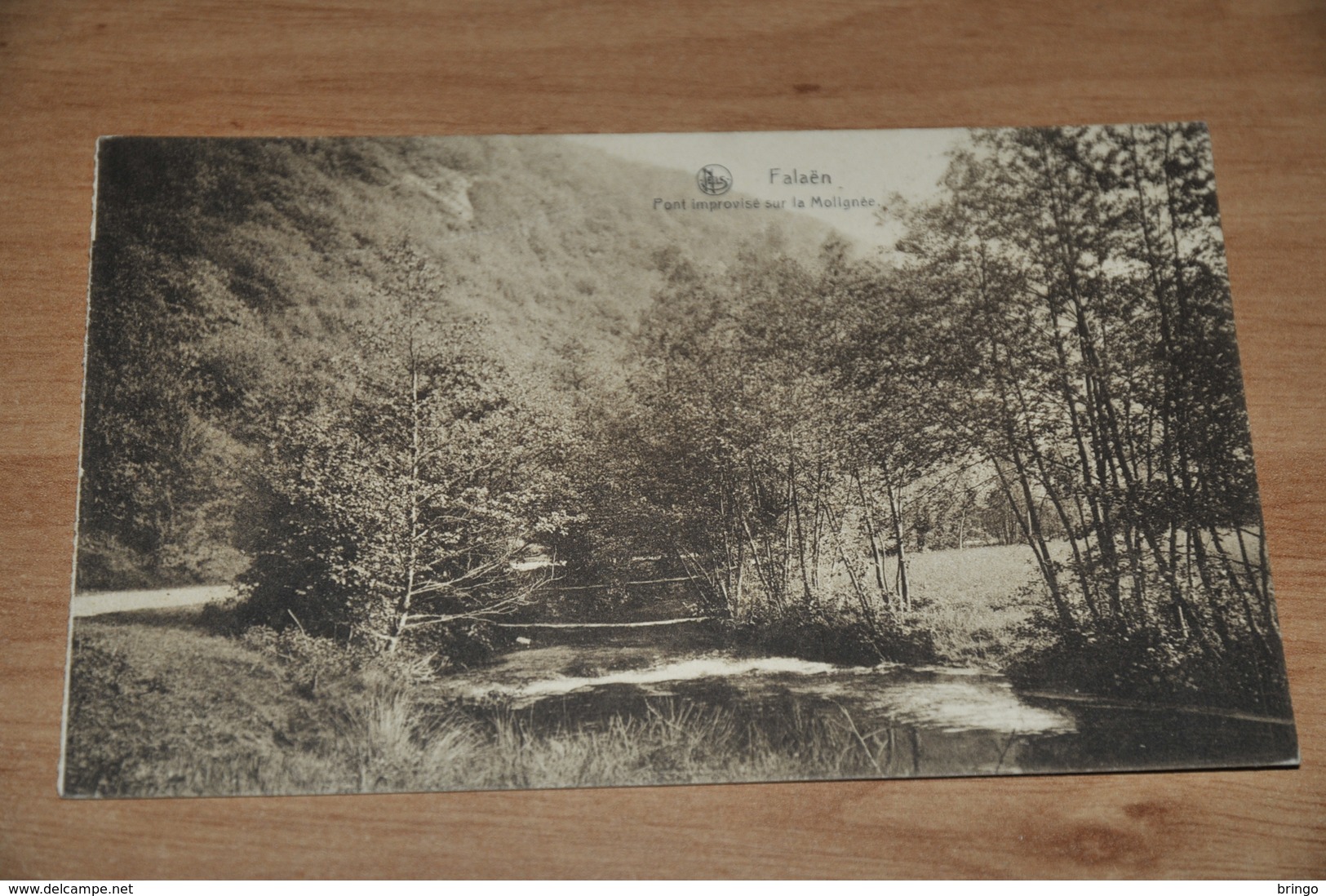 6625- FALAEN, PONT IMPROVISE SUR LA MOLIGNEE - 1929 - Onhaye