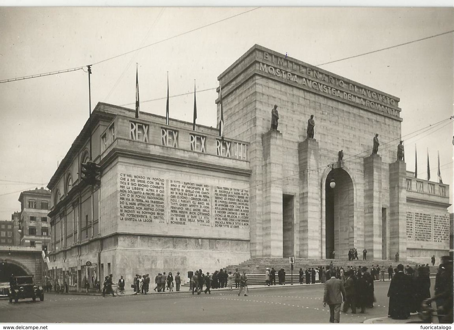 ROMA MOSTRA FASCISTA BIMILLENARIO DI AUGUSTO-FG - Musei