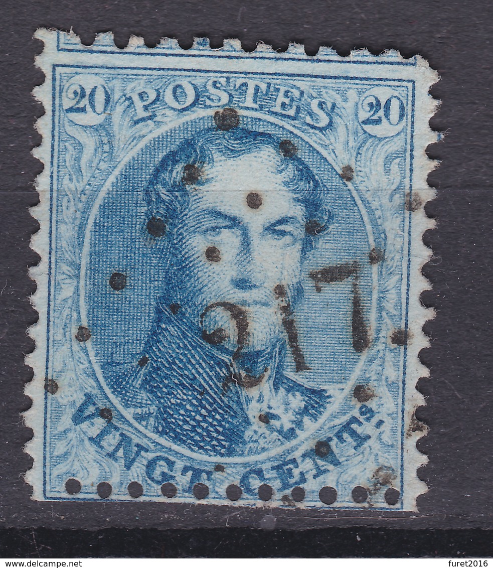 N° 15 B : 217 LIEGE - 1863-1864 Médaillons (13/16)